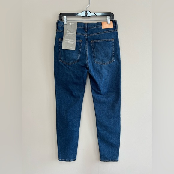 Everlane NWT The Mid-Rise Clean Front Skinny Stretch Jean in Mild Blue, 29R - Picture 4 of 9